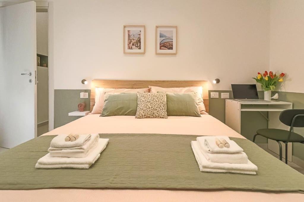 New Private Apt In Como A-C Self Check-In Bagian luar foto
